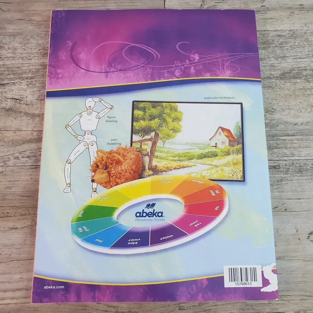 ABeka Art C 3rd Edition 6th grade Paperback Complete Homeschool Drawing Painting